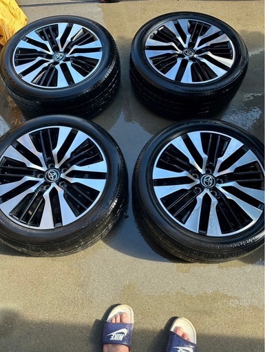 ②アルファード30後期SCパッケージ純正ホイールタイヤセット