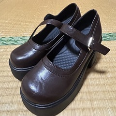 厚底　レディース　チャンキーヒールの画像