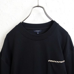 【決定済】BURBERRY LONDON ポケットTシャツ スーピマコットン ノバチェックの画像