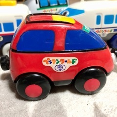 レア　ぺったんワールド　おもちゃ　車　列車　磁石　昭和玩具　列車ごっこ　年代物の画像