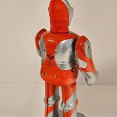 ●未使用　デッドストック(*'ω'*)●ビリケン　ブリキ　ゼンマイ歩行　ウルトラマン●相模原　ビンテージ　アンティーク●の画像