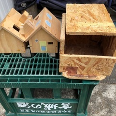 木製 ハムスター小屋 インコ巣箱 DIY