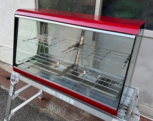 【動確済み】2019年 業務用 TAIJI タイジ 温存ショーケース OSL-900(R) 単相 100V 幅900×奥400×高さ535mm 卓上 フードウォーマー 大阪