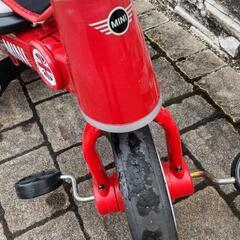 【ジャンク】ミニクーパー　三輪車　舵取り棒付の画像