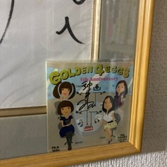 松田聖子 神田沙也加 直筆サイン色紙額（☆【神田沙也加『直筆