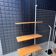 突っ張り棚_ランドリーラック