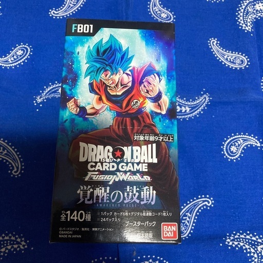 ドラゴンボールカードゲーム　覚醒の鼓動　未開封BOX