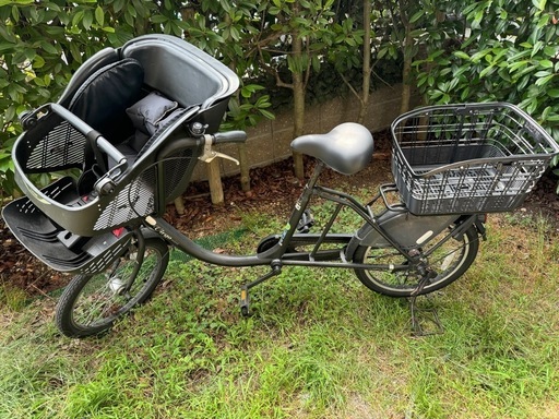 【値下げ】自転車(非電動)前乗せチャイルドシート付き