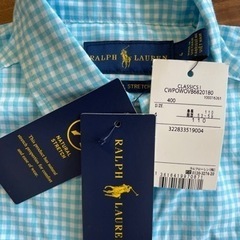 【新品未使用・タグ付き】 POLO Ralph Lauren キッズシャツ110cmの画像