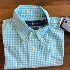 【新品未使用・タグ付き】 POLO Ralph Lauren キッズシャツ110cmの画像