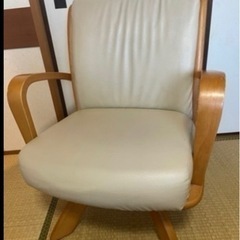 ダイニングチェア　2脚　回転椅子