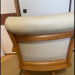 ダイニングチェア　2脚　回転椅子の画像