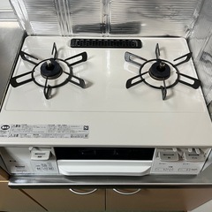 コンロ　グリル付ガステーブル KG66VTWL の画像