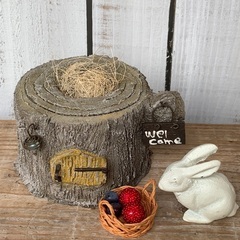 モルタルデコで切り株を作ろう！参加者募集中の画像