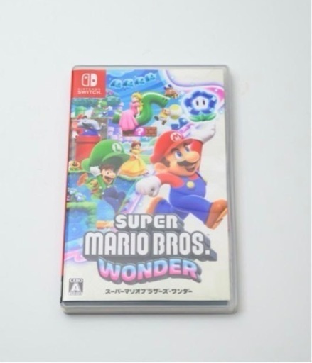 美品！ Nintendo Switch スーパーマリオブラザーズ ワンダー