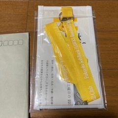 杉内俊哉　サイン入りチケットホルダーの画像