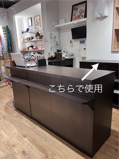 店舗用木製カウンター①
