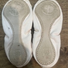 キッズ　バレエシューズ　ウェアモワ　Wear  Moi. 27M(15-16cm程度)の画像
