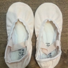 キッズ　バレエシューズ　ウェアモワ　Wear  Moi. 27M(15-16cm程度)の画像