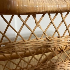 【今週末限定】藤　ラタン　ゆりかごの画像