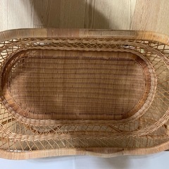 【今週末限定】藤　ラタン　ゆりかごの画像