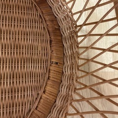 【今週末限定】藤　ラタン　ゆりかごの画像