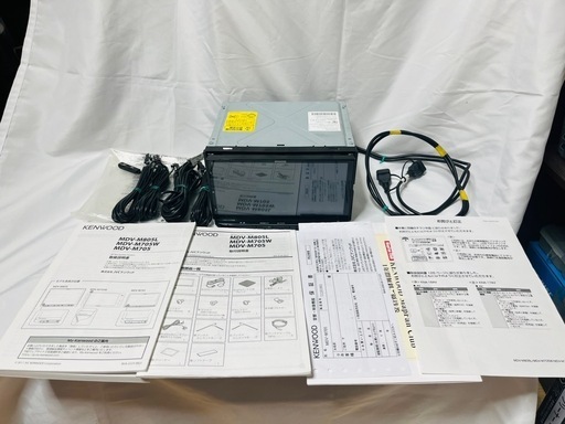 KENWOOD ケンウッド 彩速ナビ MDV-M705 フルセグ Bluetooth 最新地図