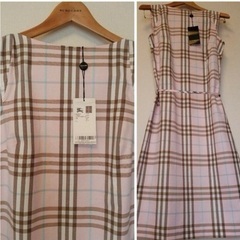 BURBERRY イタリア製 ワンピース(⁎ᴗ͈ˬᴗ͈⁎)