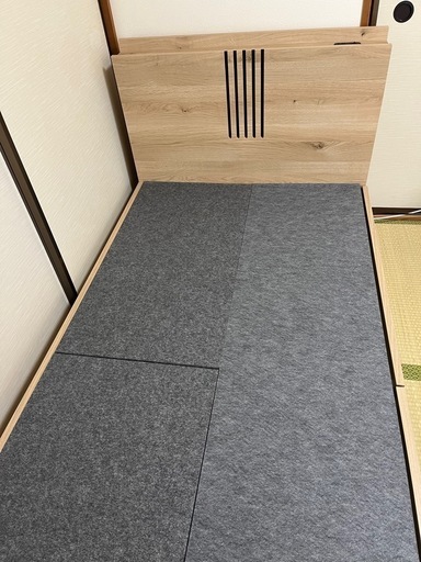 ベッドフレーム　シングルサイズ　ドリームベッド　電源プラグ・照明付き！