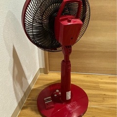 リビング扇風機 2019年製 三菱 R30J-RW-R リモコン付きの画像