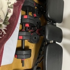 ダンベル、ベンチ