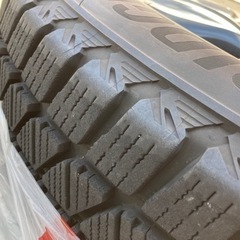 バルミナ タイヤホイール4本セット 225/60R18 2021年(令和3年製)バリ溝(ハリアー)の画像