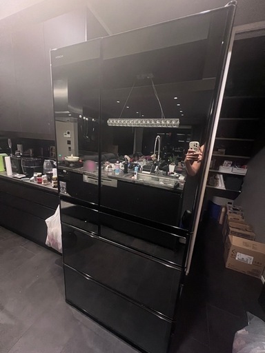 【美品】'21製 日立 大型冷蔵庫 735L