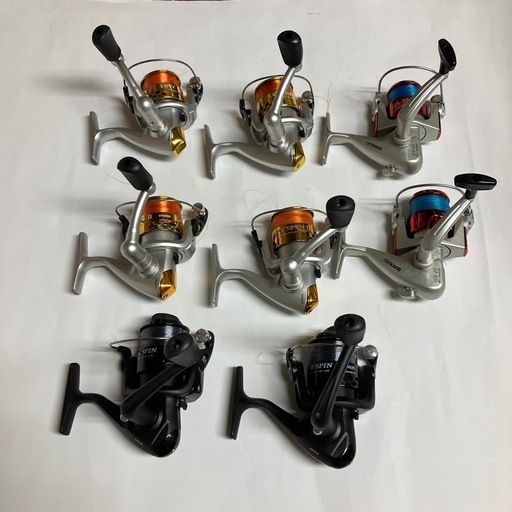 リール　8個　まとめ売り　レイバースピン　プロマリン　GUANGWEI