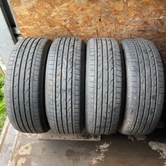 バリ山　BRIDGESTONE ブリヂストン　ブリジストン　DUELER H/P SPORT 225/55R18 夏タイヤ　2019年製　18インチ