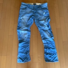 ライトオン　BACK NUMBER 32インチダメージジーンズ