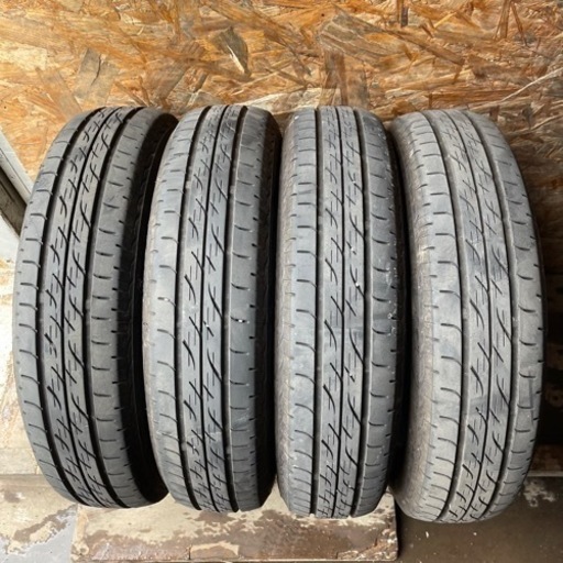 バリ山　BRIDGESTONE ブリヂストン　ブリジストン　NEXTRY 145/80R13 夏タイヤ　2021年製　13インチ