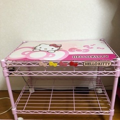 キティちゃん　スチールラック　平成レトロ