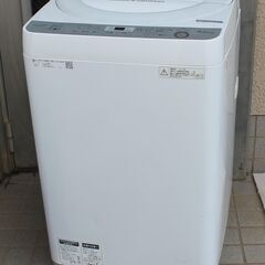 シャープ 全自動洗濯機 容量6㎏ 2018年製 宮前区 の画像