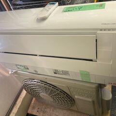 ☆中古￥26,800！HITACHI　6畳用2.2kwルームエアコン　家電　2021年製　RAS-WM22LE9(W)型　【BH039】