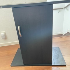 水槽台と室内物干し