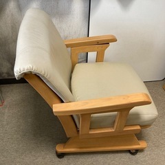 ☆リユース品NITORIコタツデスク用チェアNP-8RL LBR☆
