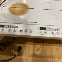 IHクッキングヒーター　IHK-W12S-Wの画像