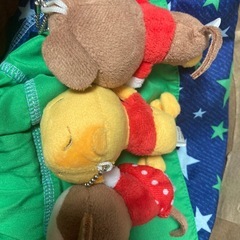 ミッキー、ミニー、プーさんキーホルダー1つの画像