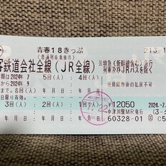 青春18きっぷ4回