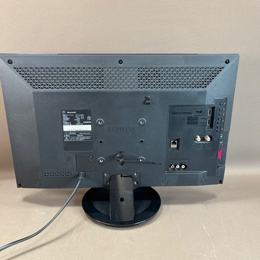 SHARP シャープ AQUOS 2019年製 薄型24インチ 地デジ液晶テレビ 2T