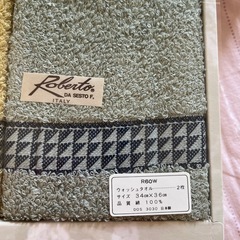 新品未使用　ウォッシュタオルの画像