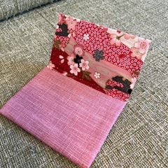 ハンドメイド品　念珠袋　ピンクの画像