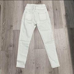 RESEXXY ハイウエストスキニーパンツ ホワイト リゼクシーの画像