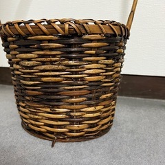 かご、バスケット　レトロ　昭和　花籠　の画像